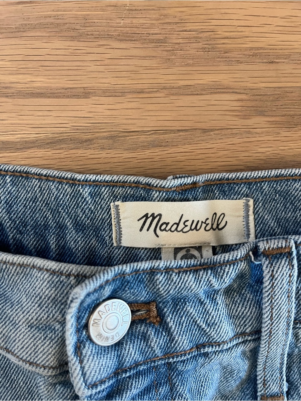 Lot of Four High Rise Denim Shorts - Mixed Washes size 31 - Picture 8 of 16